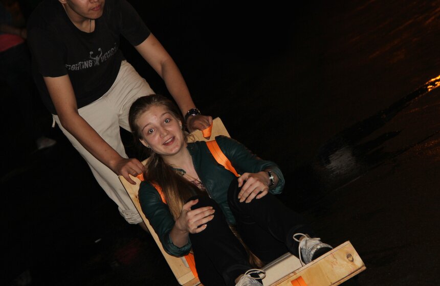 Программа Art Night порадовала гостей парка "Сокольники" 21 фото