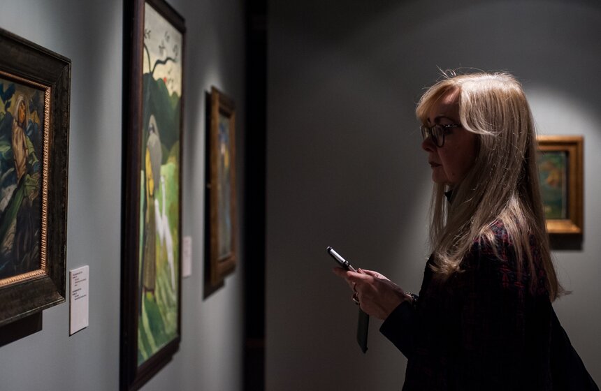 Грузинский авангард в ГМИИ имени Пушкина 27 фото