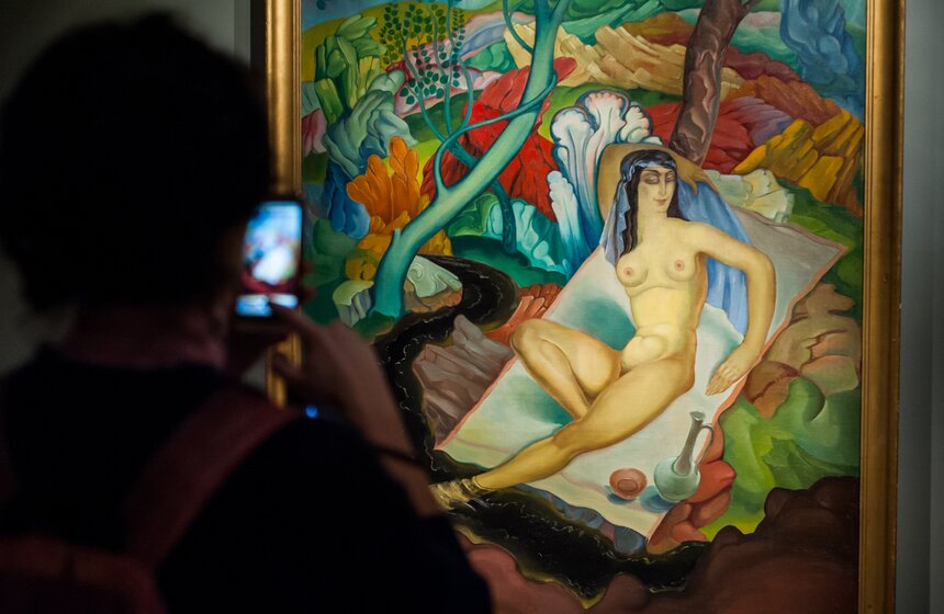 Грузинский авангард в ГМИИ имени Пушкина 26 фото