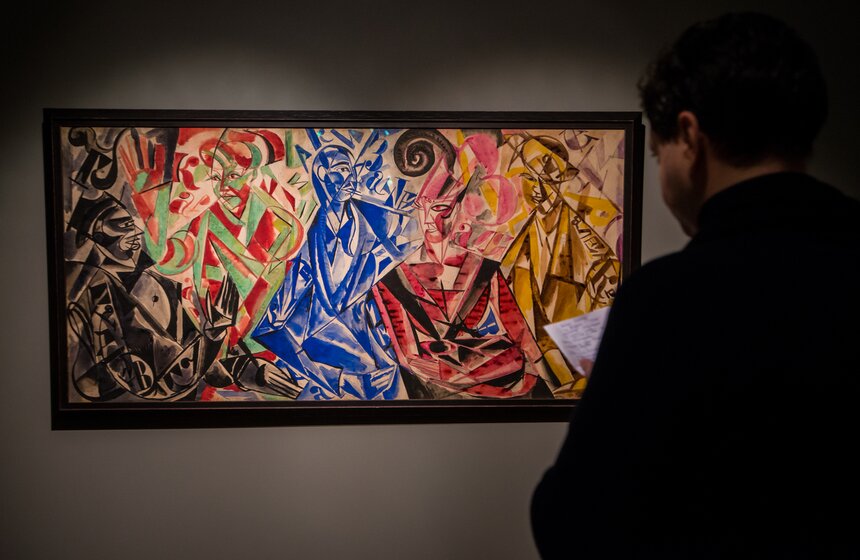 Грузинский авангард в ГМИИ имени Пушкина 14 фото