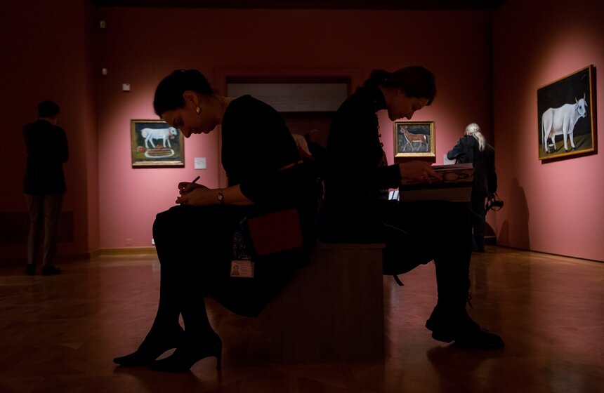 Грузинский авангард в ГМИИ имени Пушкина 9 фото