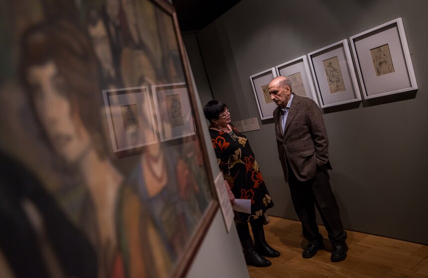 Грузинский авангард в ГМИИ имени Пушкина 17 фото