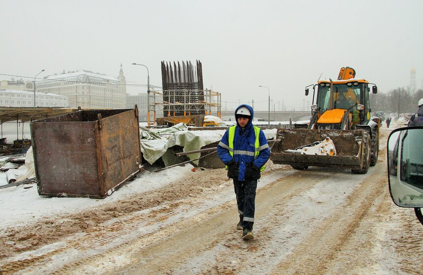 Сергей Собянин осмотрел ход строительства парка "Зарядье" 2 фото
