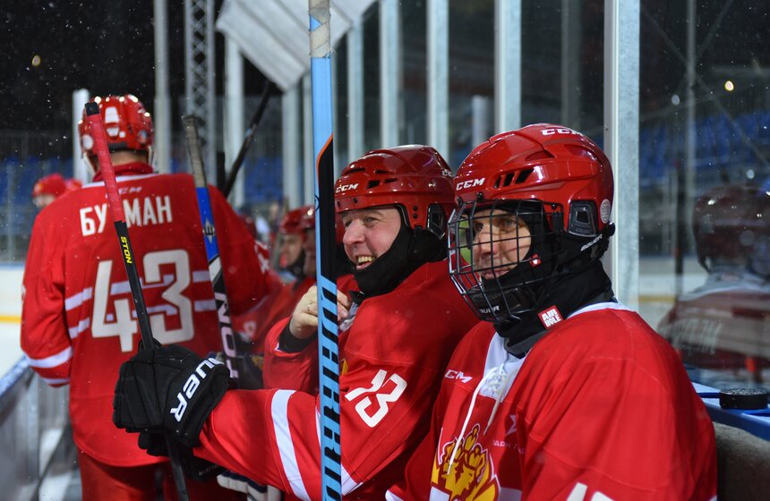 Презентация профессиональной открытой арены "Парк Легенд" 28 фото