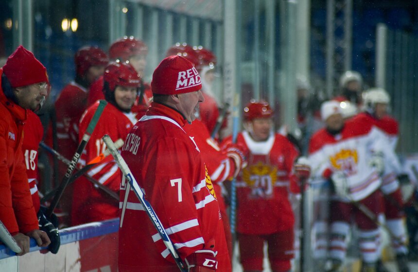 Презентация профессиональной открытой арены "Парк Легенд" 22 фото