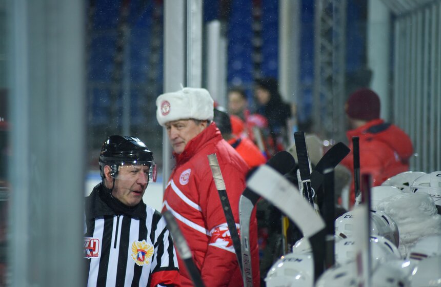 Презентация профессиональной открытой арены "Парк Легенд" 14 фото