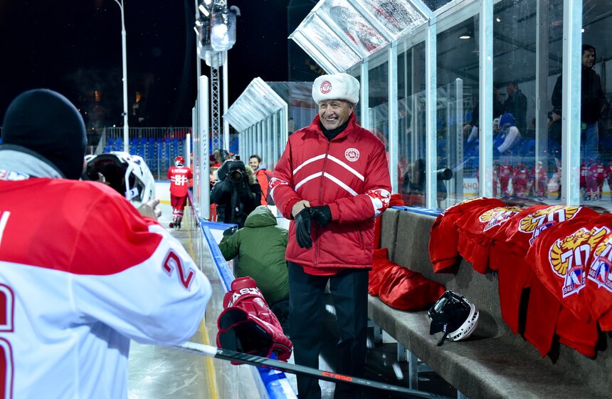 Презентация профессиональной открытой арены "Парк Легенд" 7 фото