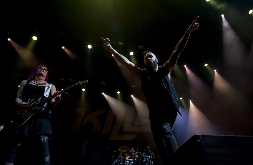 Концерт Skillet в Stadium Live 17 фото