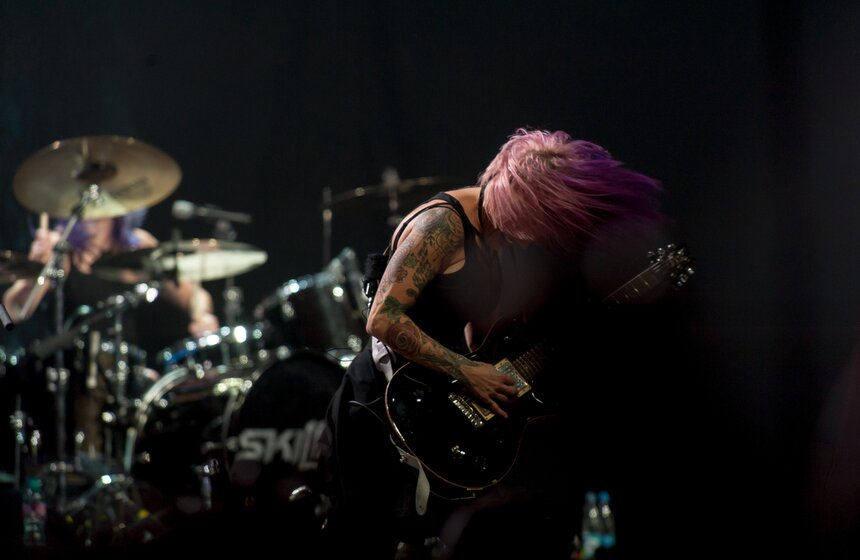 Концерт Skillet в Stadium Live 38 фото