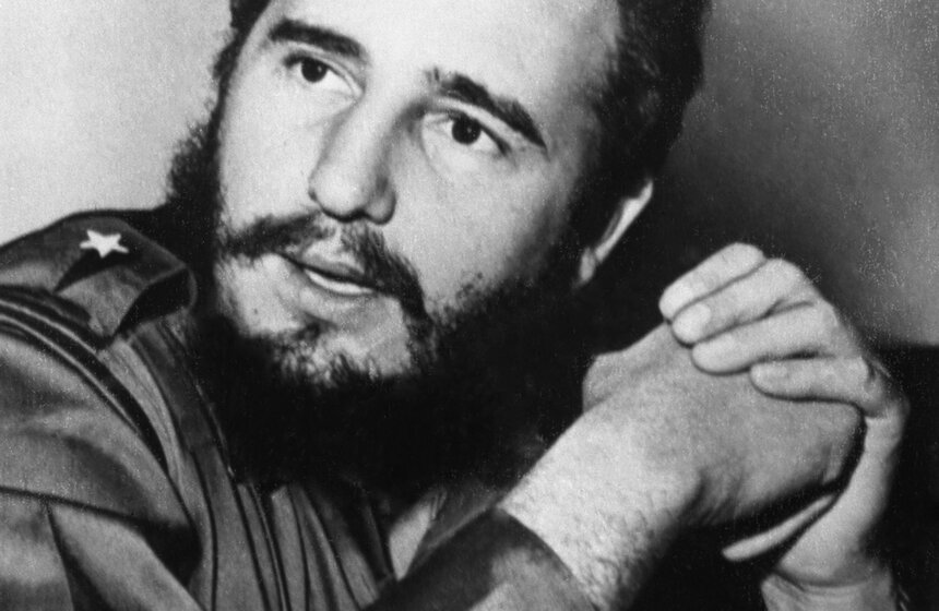 Премьер-министр Республики Куба Фидель Кастро. 1959 год. Фотохроника ТАСС