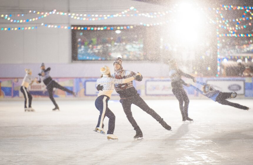 Открытие ярмарки и катка на Красной площади 10 фото