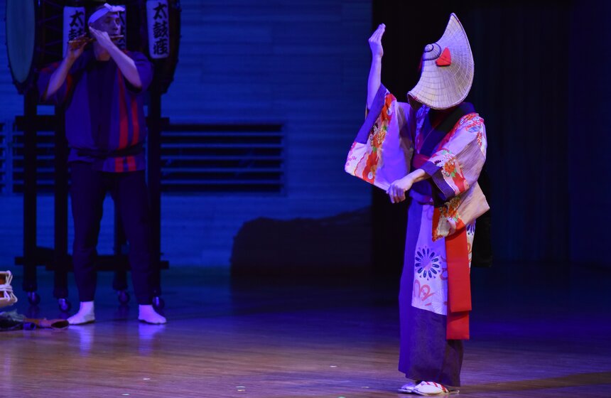 Шоу японских барабанщиков Taikoza 7 фото