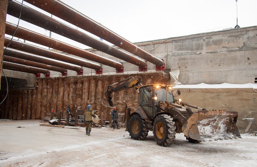 Как строят Северо-Западную хорду 13 фото