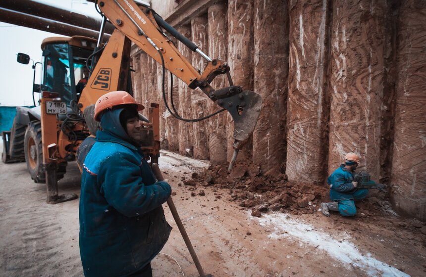 Как строят Северо-Западную хорду 16 фото