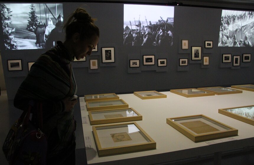 Выставка Сергея Эйзенштейна открылась в Мультимедиа Арт Музее 5 фото