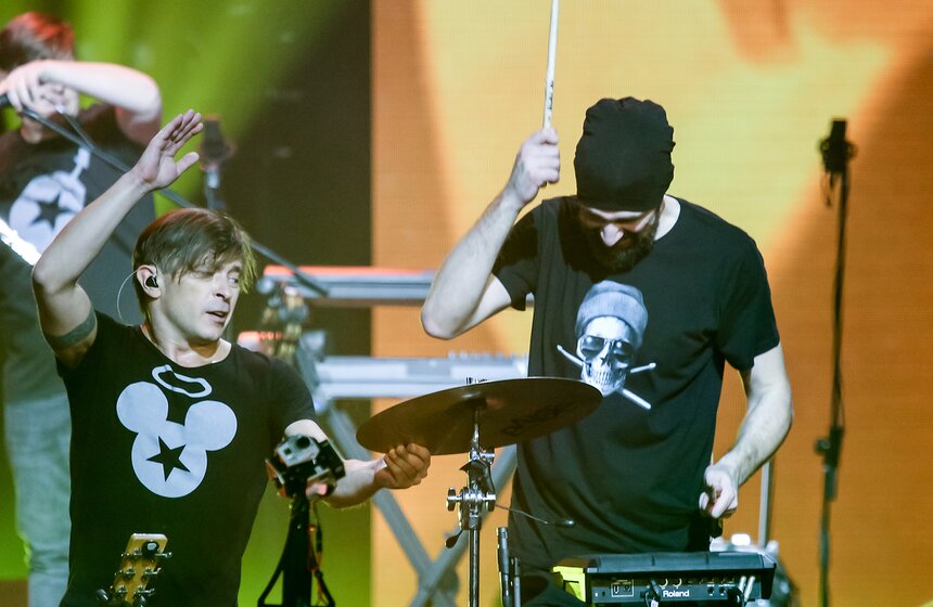 Концерт группы "Би-2" в Крокус Сити Холле 19 фото