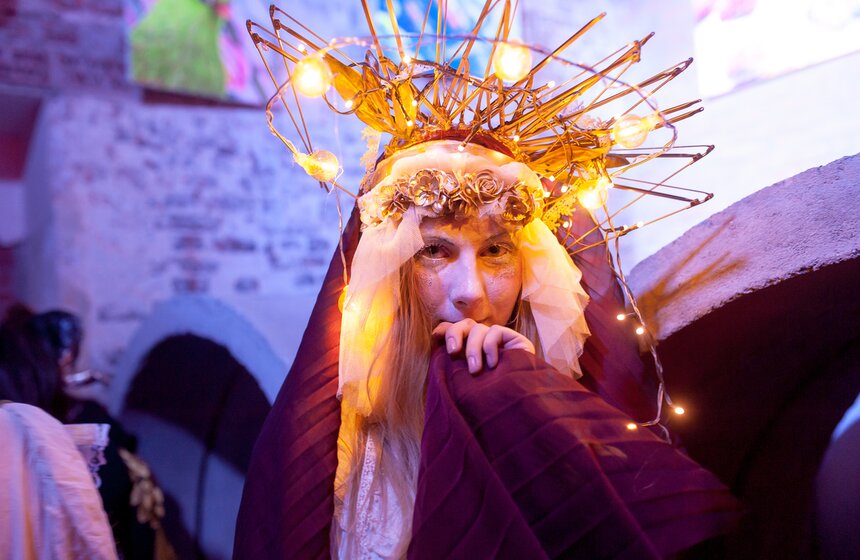 Вечеринка Burning Man Decompression в Москве 10 фото