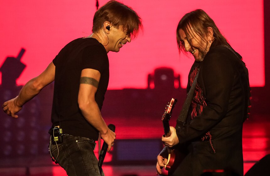 Концерт группы "Би-2" в Крокус Сити Холле 10 фото