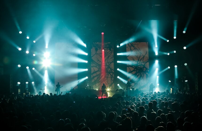 Концерт группы "Би-2" в Крокус Сити Холле 15 фото