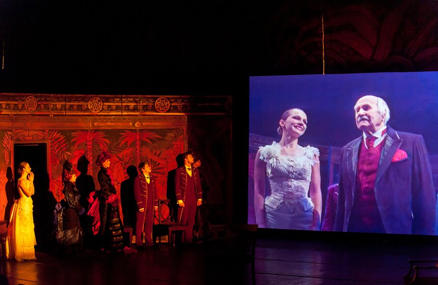 Последний спектакль Владимира Зельдина в театре "Модернъ" 33 фото