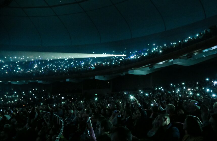 Концерт группы "Би-2" в Крокус Сити Холле 25 фото