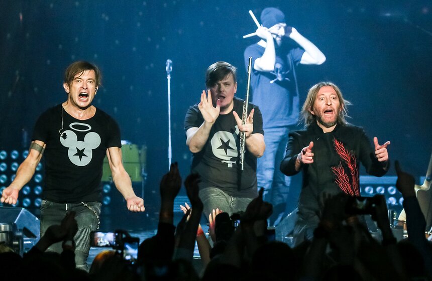 Концерт группы "Би-2" в Крокус Сити Холле 24 фото