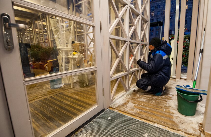 Как проходила подготовка к открытию "Путешествия в Рождество" 15 фото