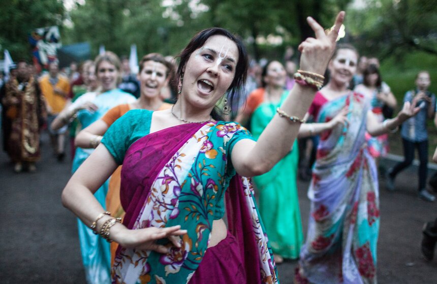 В Москве прошел первый Ночной музейный поход 8 фото