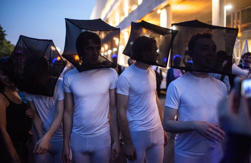 В Москве прошел первый Ночной музейный поход 11 фото