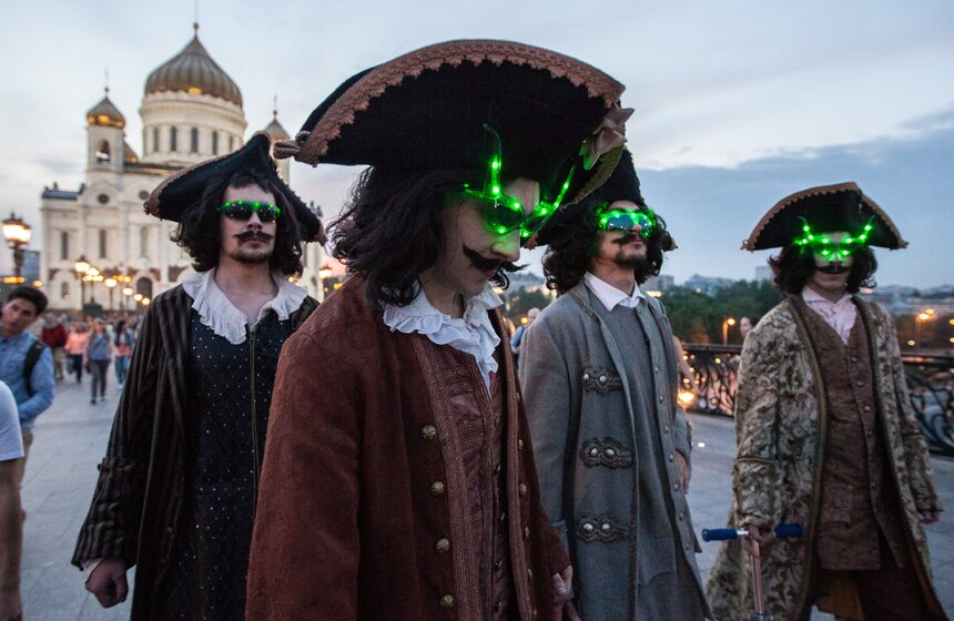 В Москве прошел первый Ночной музейный поход 9 фото