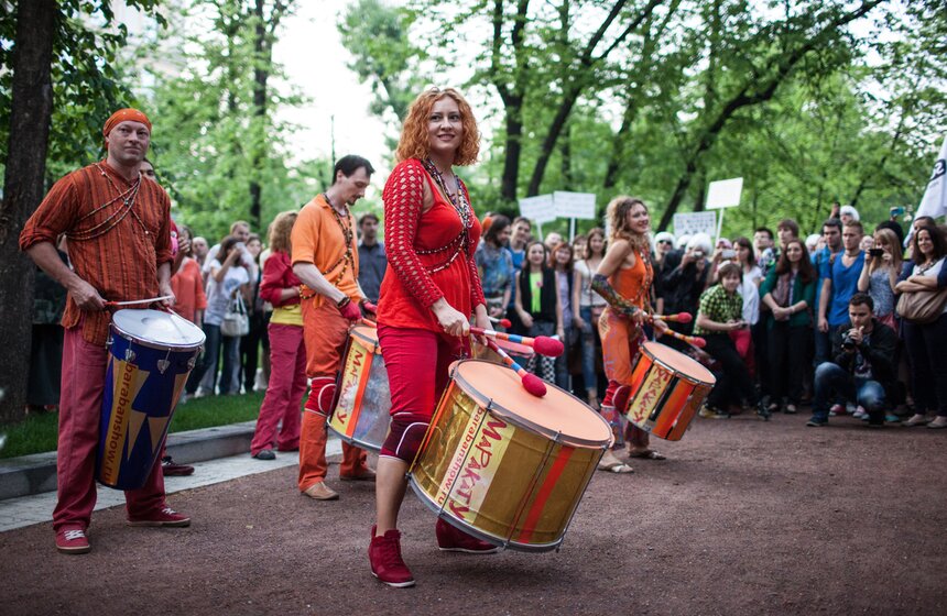 В Москве прошел первый Ночной музейный поход 4 фото
