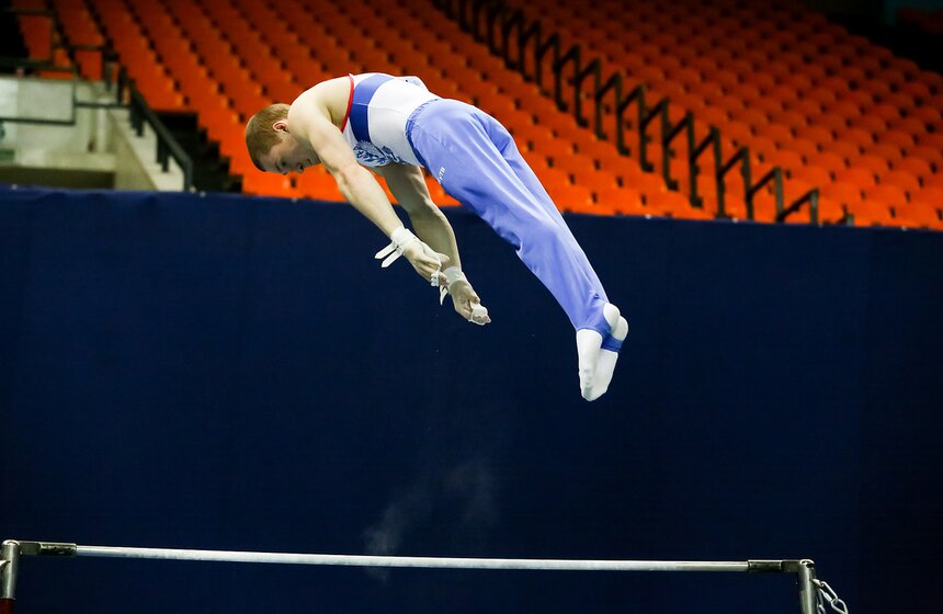 Турнир по спортивной гимнастике на кубок Михаила Воронина 28 фото