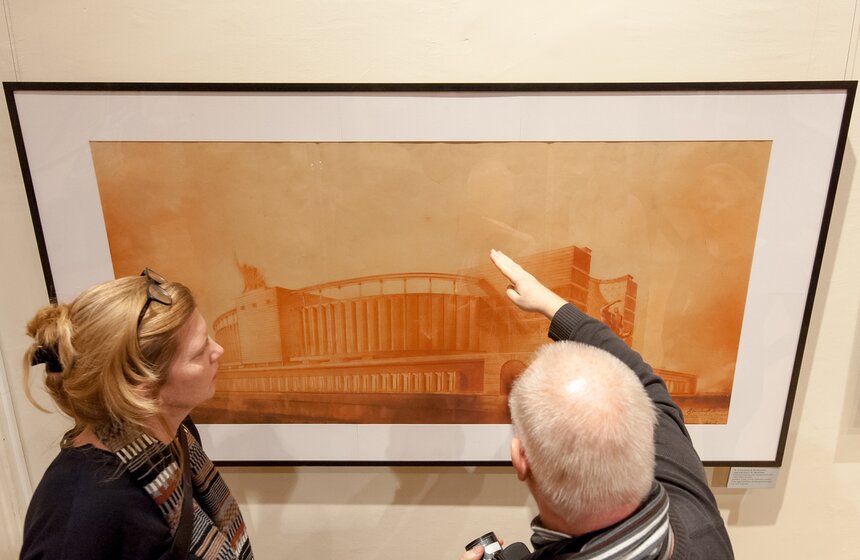 Выставка "Мир – театр. Архитектура и сценография в России" 20 фото