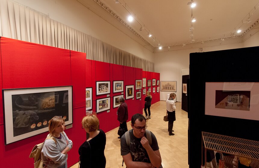 Выставка "Мир – театр. Архитектура и сценография в России" 19 фото