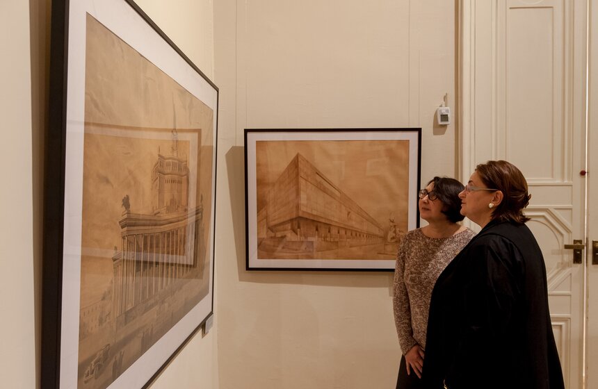 Выставка "Мир – театр. Архитектура и сценография в России" 8 фото