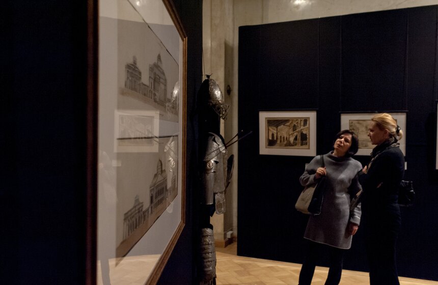 Выставка "Мир – театр. Архитектура и сценография в России" 17 фото