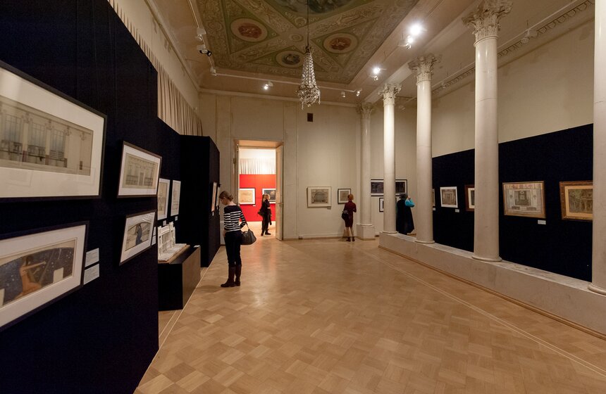 Выставка "Мир – театр. Архитектура и сценография в России" 12 фото