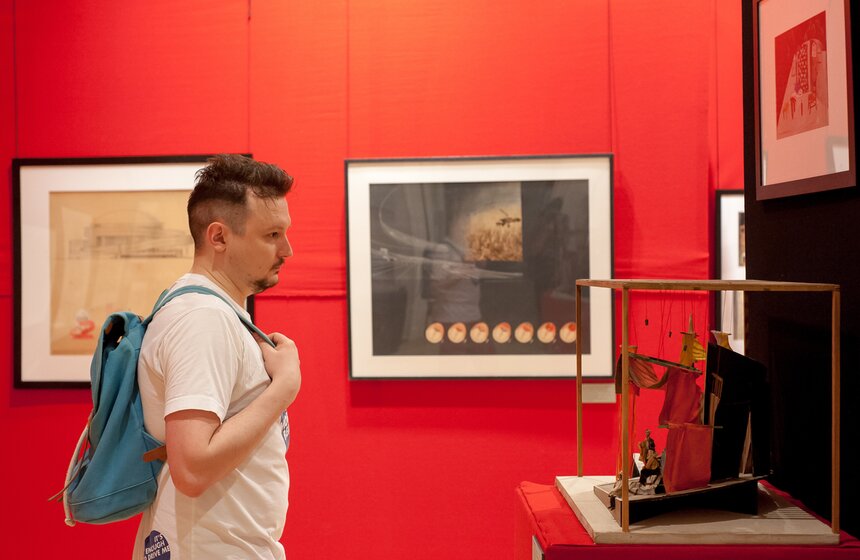 Выставка "Мир – театр. Архитектура и сценография в России" 14 фото