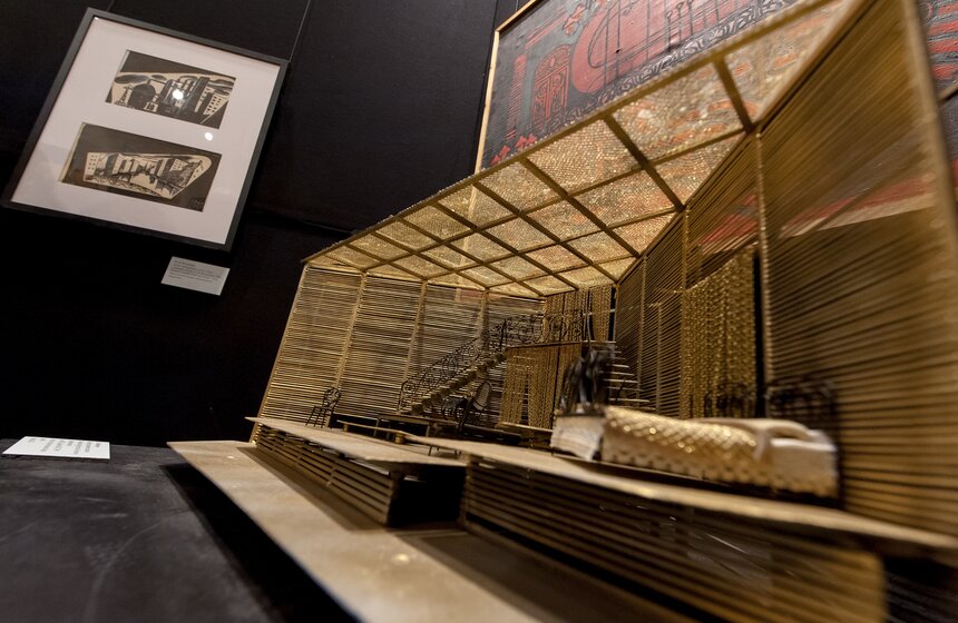 Выставка "Мир – театр. Архитектура и сценография в России" 31 фото