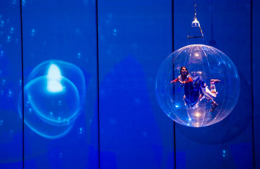 Пресс-показ шоу-мюзикла "Затерянный мир" 12 фото