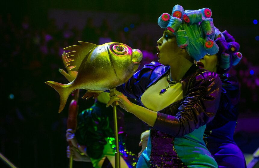 Пресс-показ шоу-мюзикла "Затерянный мир" 11 фото