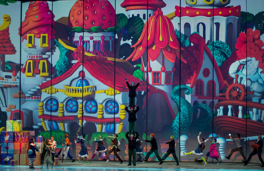 Пресс-показ шоу-мюзикла "Затерянный мир" 7 фото