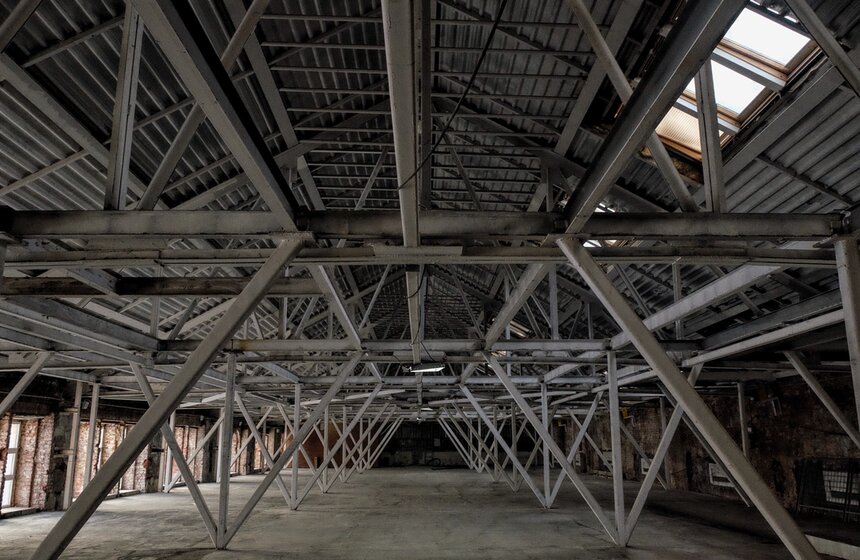 Как реконструируют здание электростанции ГЭС-2 4 фото