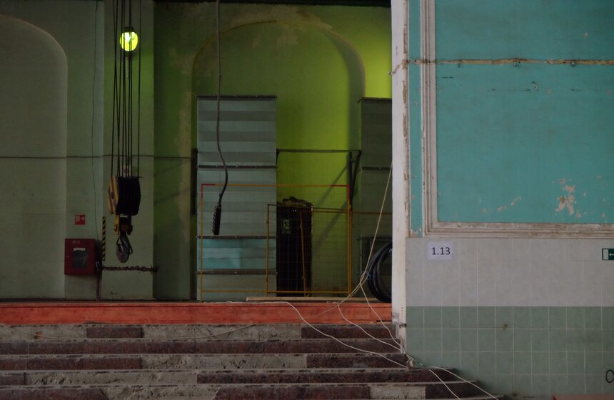 Как реконструируют здание электростанции ГЭС-2 15 фото