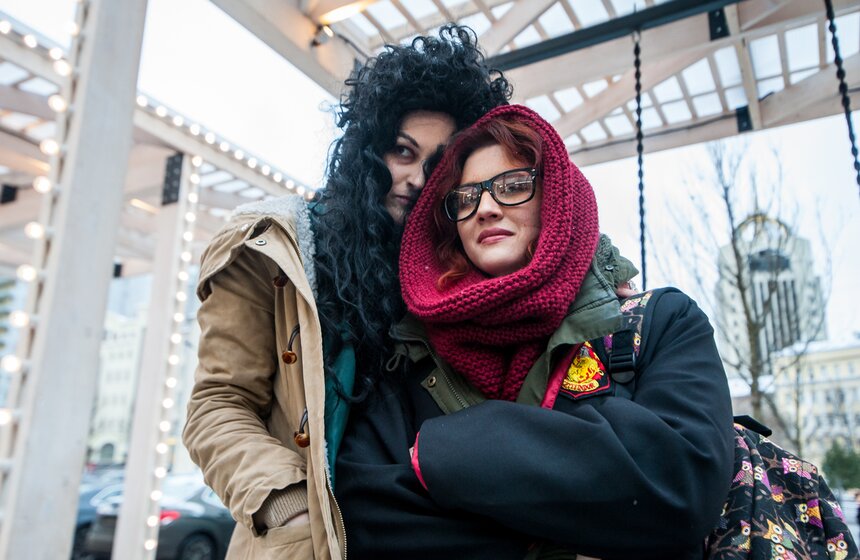 Парад-карнавал поклонников Гарри Поттера на Новом Арбате 17 фото