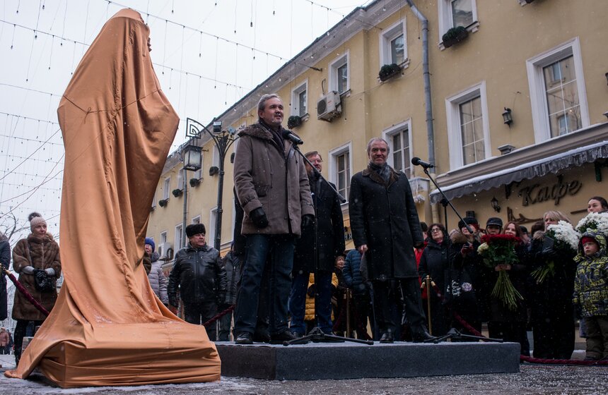 Открытие памятника композитору Сергею Прокофьеву 10 фото