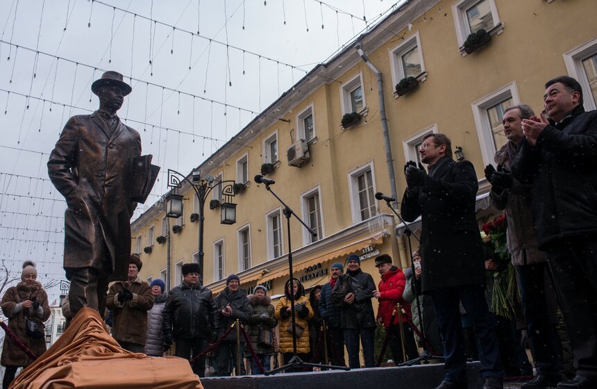 Открытие памятника композитору Сергею Прокофьеву 12 фото
