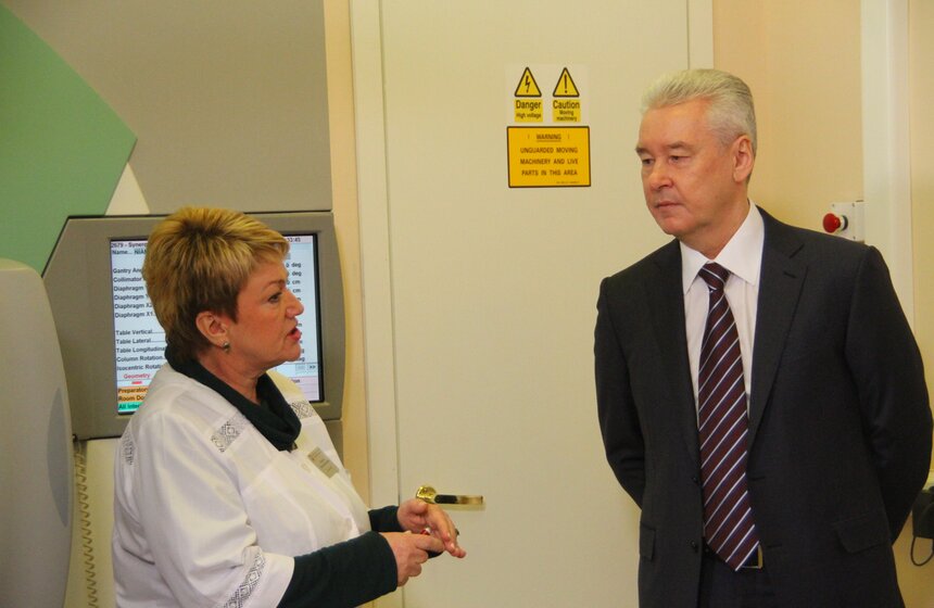 Собянин осмотрел ГКБ имени Дмитрия Плетнева 11 фото