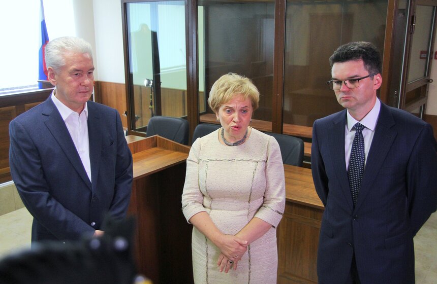 Сергей Собянин открыл новое здание районного суда в Щербинке 13 фото