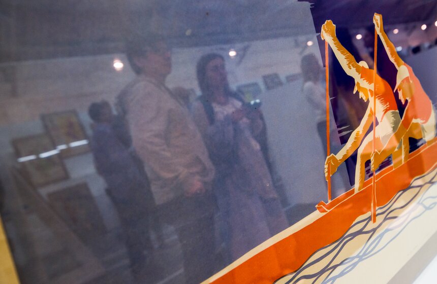 Выставка спортивных советских плакатов "Больше жизни" 4 фото